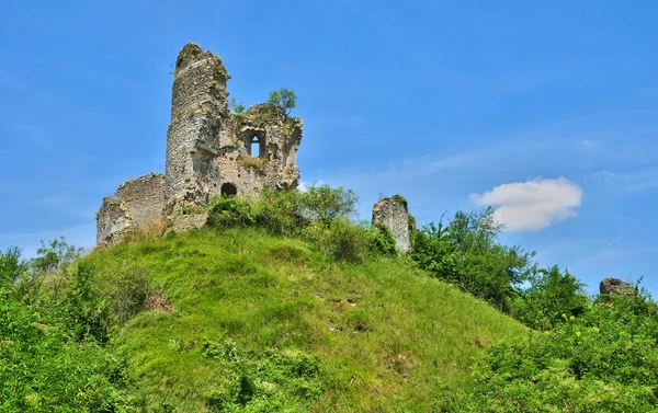 Normandie, o pitoresco castelo de Chateau sur epte — Fotografia de Stock