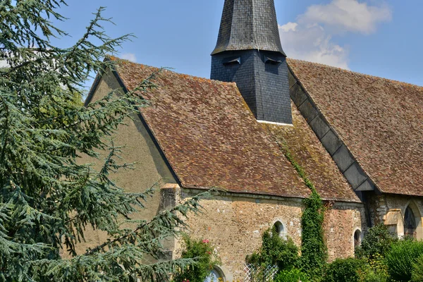 Γαλλία, το γραφικό χωριό του Croth σε Eure — Φωτογραφία Αρχείου