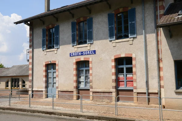 France, the picturesque village of Croth in Eure — Stock Photo, Image