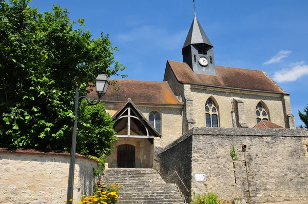 Frankrijk, de pittoreske dorp van Montreuil sur Epte — Stockfoto