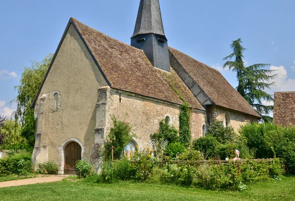 Francie, malebné vesnici Croth v oblasti Eure — Stock fotografie