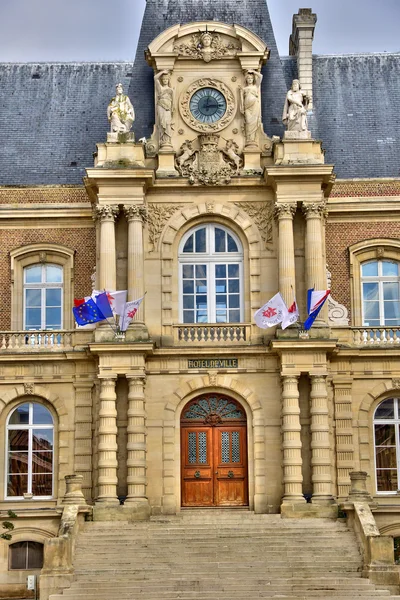 Somme, de schilderachtige stad van Amiens — Stockfoto