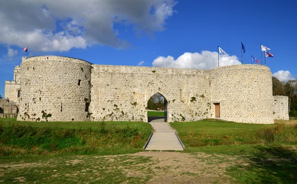 France, the picturesque city of Neufchatel Hardelot — Stock Photo, Image