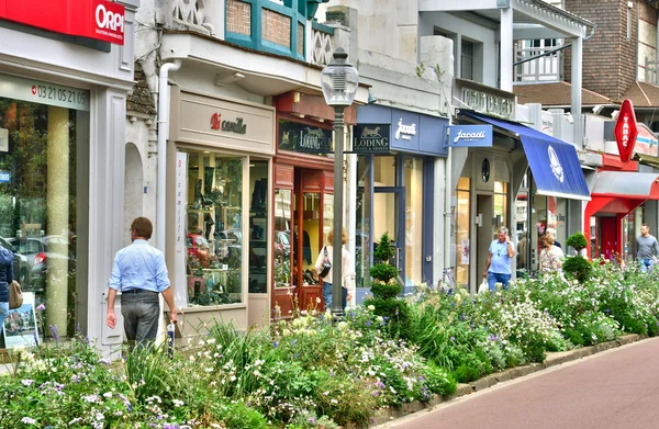 Nord，Le Touquet 风景如画市 — 图库照片