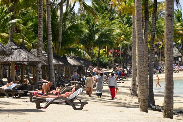 A Mauritiusi Köztársaság Grand Bay festői város — Stock Fotó