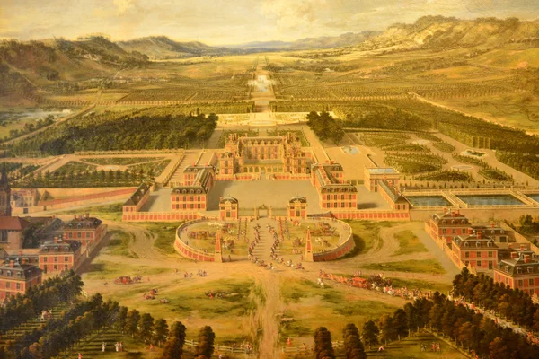 França, Palácio de Versalhes em Les Yvelines — Fotografia de Stock