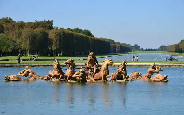 Pałacu Wersalskiego, w ile de france — Zdjęcie stockowe