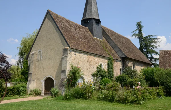 Frankrijk, de pittoreske dorp van Croth in Eure — Stockfoto