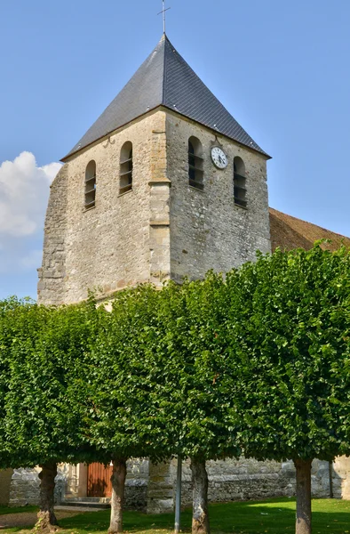 フランス、Longnes の美しい村 — ストック写真