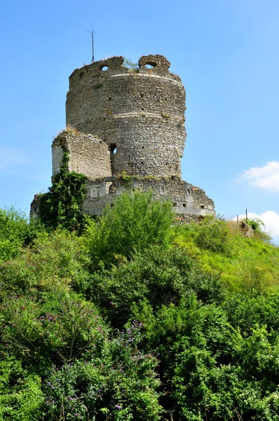 Normandie, the picturesque castle of Chateau sur epte — Stock Photo, Image