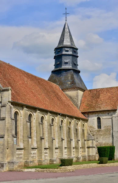Haute Normandie, het schilderachtige dorpje van Neuf Marche — Stockfoto