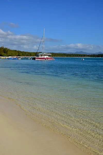 Malowniczej okolicy La Pointe aux Canonniers w Mauritius stadionów — Zdjęcie stockowe