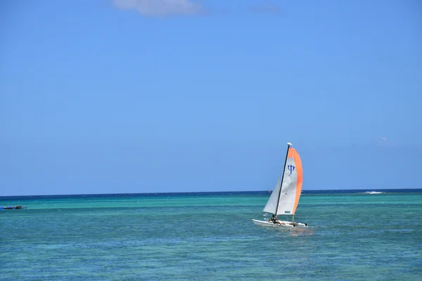 Malerische gegend von la pointe aux canonniers in mauritius repu — Stockfoto