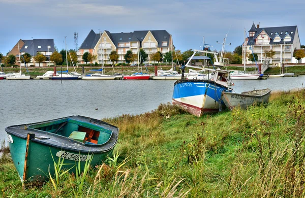 Picturesque city of Le Crotoy in Somme — Stock Photo, Image