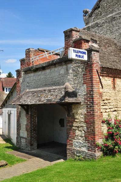 França, a pitoresca aldeia de Boury en Vexin — Fotografia de Stock