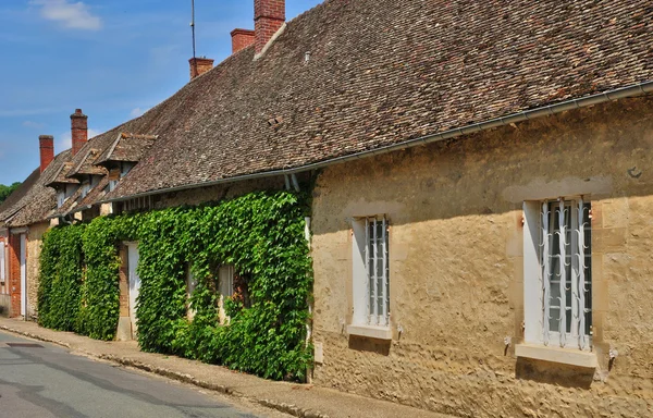 France, the picturesque village of  Boury en Vexin — Stock Photo, Image