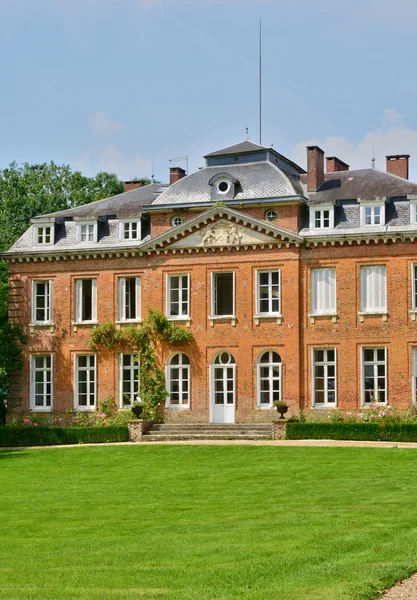 Normandie, a pitoresca aldeia de Bois Guilbert — Fotografia de Stock