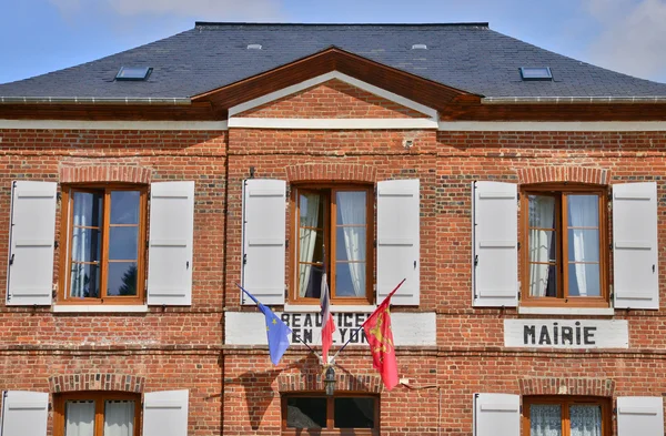 Normandie, de pittoreske dorp van Beauficel nl Lyons — Stockfoto