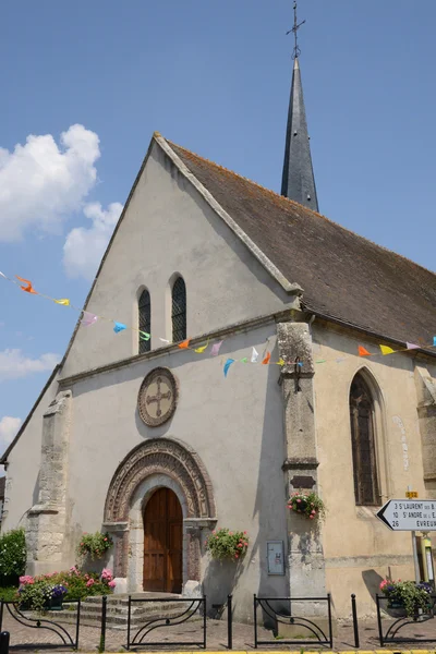 Normandie, a pitoresca aldeia de Marcilly sur Eure — Fotografia de Stock