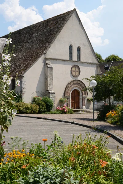 Normandie, el pintoresco pueblo de Marcilly sur Eure — Foto de Stock