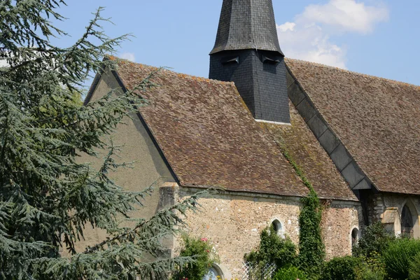 Franciaország, a festői falu Croth-Eure — Stock Fotó