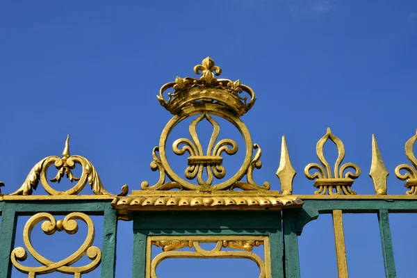 Marie Antoinette estate in the parc of Versailles Palace — Stock Photo, Image