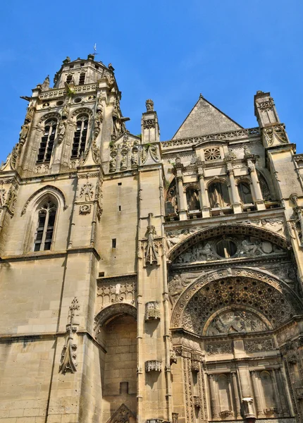 Colegiata Saint Gervais Saint Protais de Gisors en Norma —  Fotos de Stock