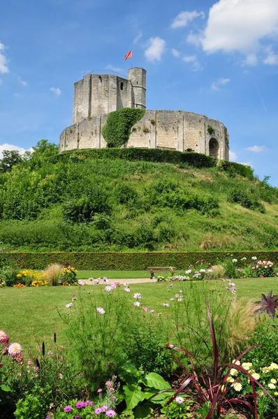 Historiska slott av gisors i normandie — Stockfoto