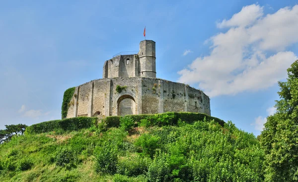 Château historique de Gisors en Normandie — Photo