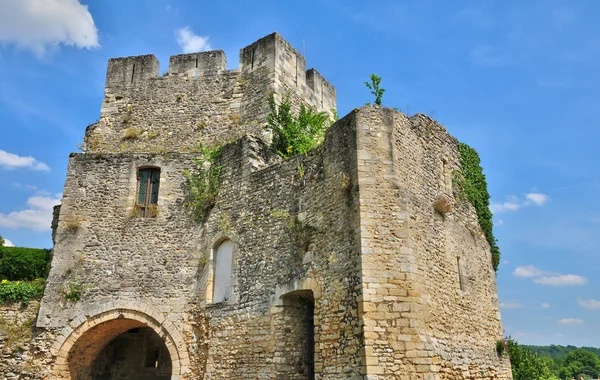 Castelo histórico de Gisors na Normandia — Fotografia de Stock
