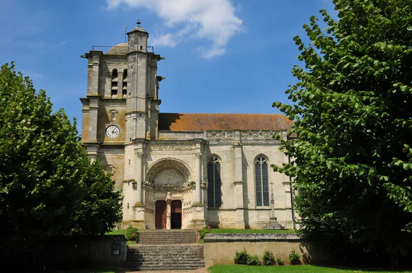 Oise, Montjavoult의 역사적인 교회 — 스톡 사진