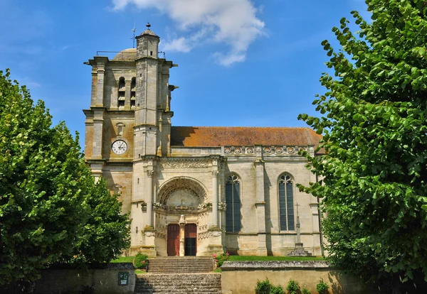 Oise, historyczne kościół Montjavoult — Zdjęcie stockowe
