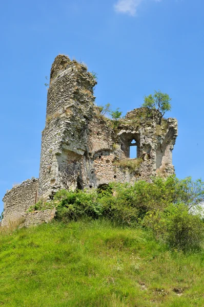 Нормандия, живописный замок Шато-сюр-Эпте — стоковое фото