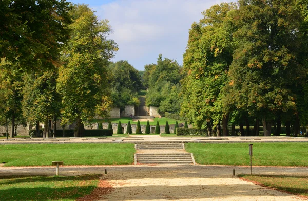 França, o parque clássico de Marly le Roi — Fotografia de Stock