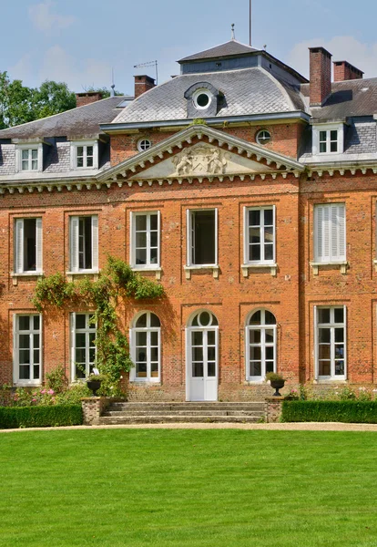 Normandie, a pitoresca aldeia de Bois Guilbert — Fotografia de Stock