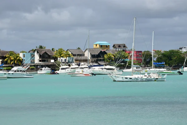 Picturesque city of Grand Bay in Mauritius Republic — Stock Photo, Image