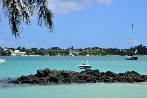 Pintoresca ciudad de Grand Bay en Mauricio República — Foto de Stock