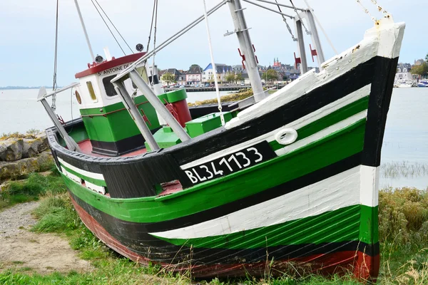 Malebné město Le Crotoy v Somme — Stock fotografie