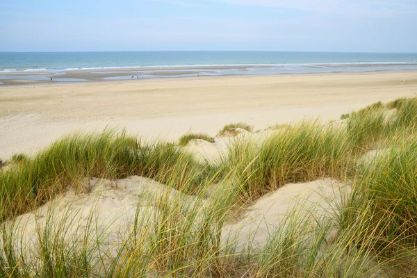 Мальовниче місто Stella Plage в Nord па-де-Кале — стокове фото