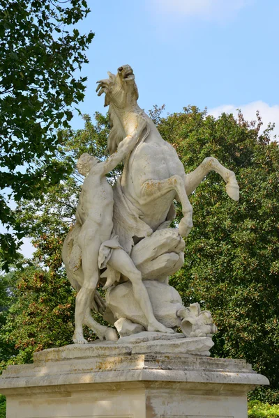 Frankrike, klassisk parken av marly le roi — Stockfoto