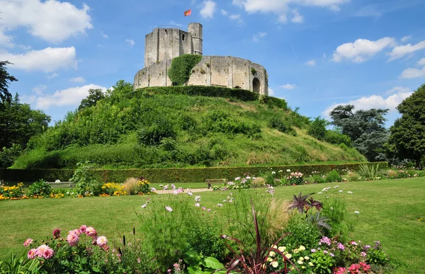 Castello storico di Gisors in Normandia — Foto Stock