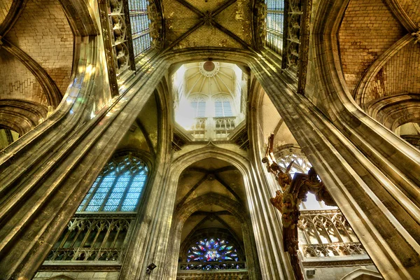 Francia, la pintoresca ciudad de Rouen en Normandía — Foto de Stock