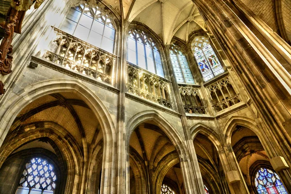 França, a pitoresca cidade de Rouen na Normandia — Fotografia de Stock