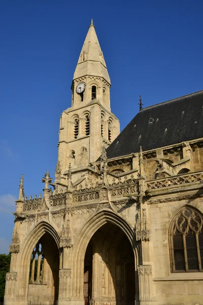 Frankrijk, de schilderachtige stad van poissy — Stockfoto