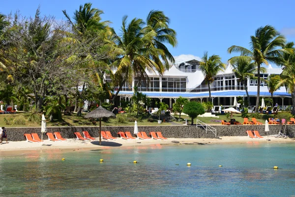 Festői terület La Pointe Aux Canonniers a Mauritiusi Köztár — Stock Fotó