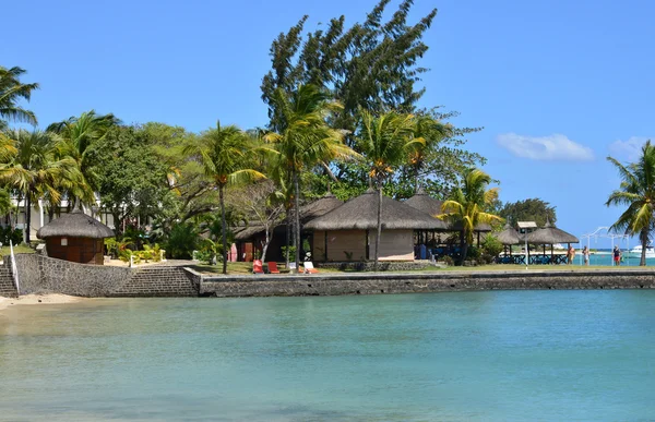 Pitoresca área de La Pointe aux Canonniers em Mauritius Repu — Fotografia de Stock