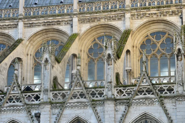 Франция, живописный город Руан в Нормандии — стоковое фото