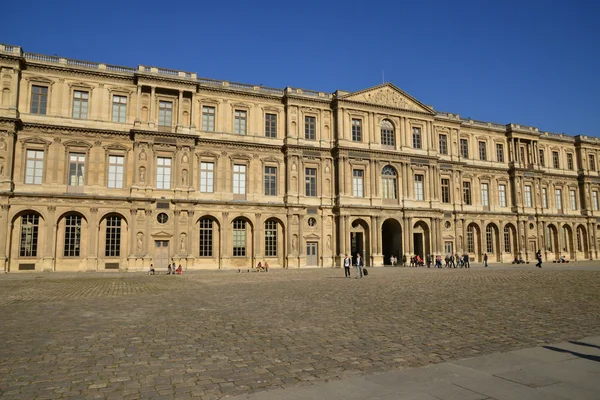 France, Louvre palace in Paris — Stock Photo, Image