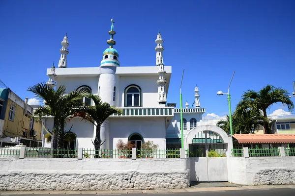 África, grande mesquita da baía na Ilha Maurícia — Fotografia de Stock