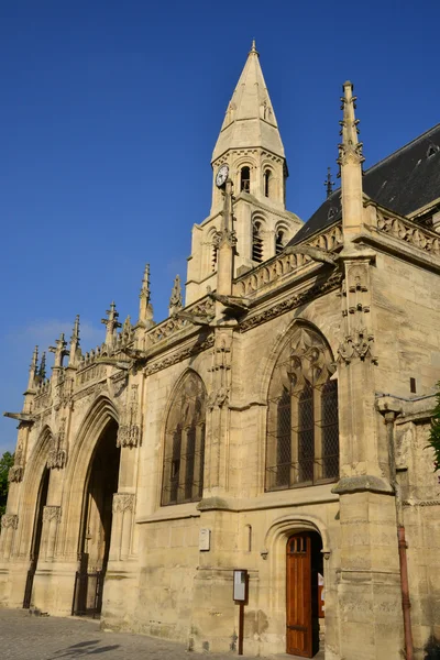 Frankrijk, de schilderachtige stad van poissy — Stockfoto